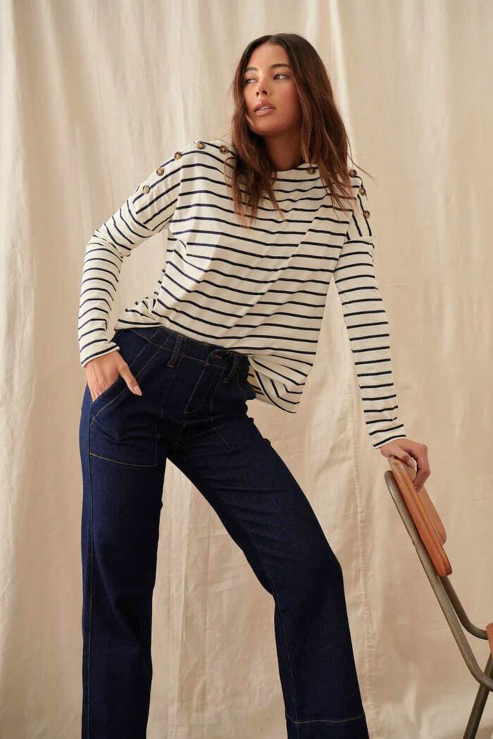 KIREINA JEANS CELESTE PANT - KAW240080