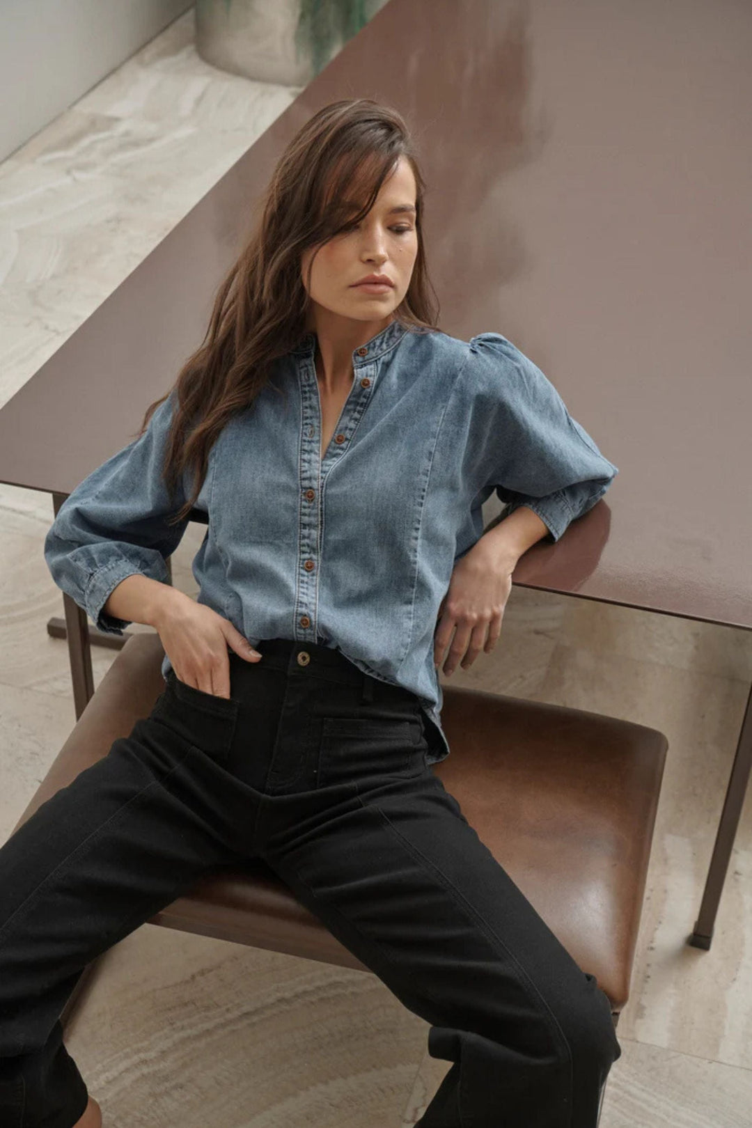 KIREINA SHIRT ISLA SHIRT - KAW250054