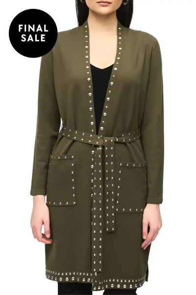 KNITTED JACKET - 234919JR XS / IGUANA JACKET