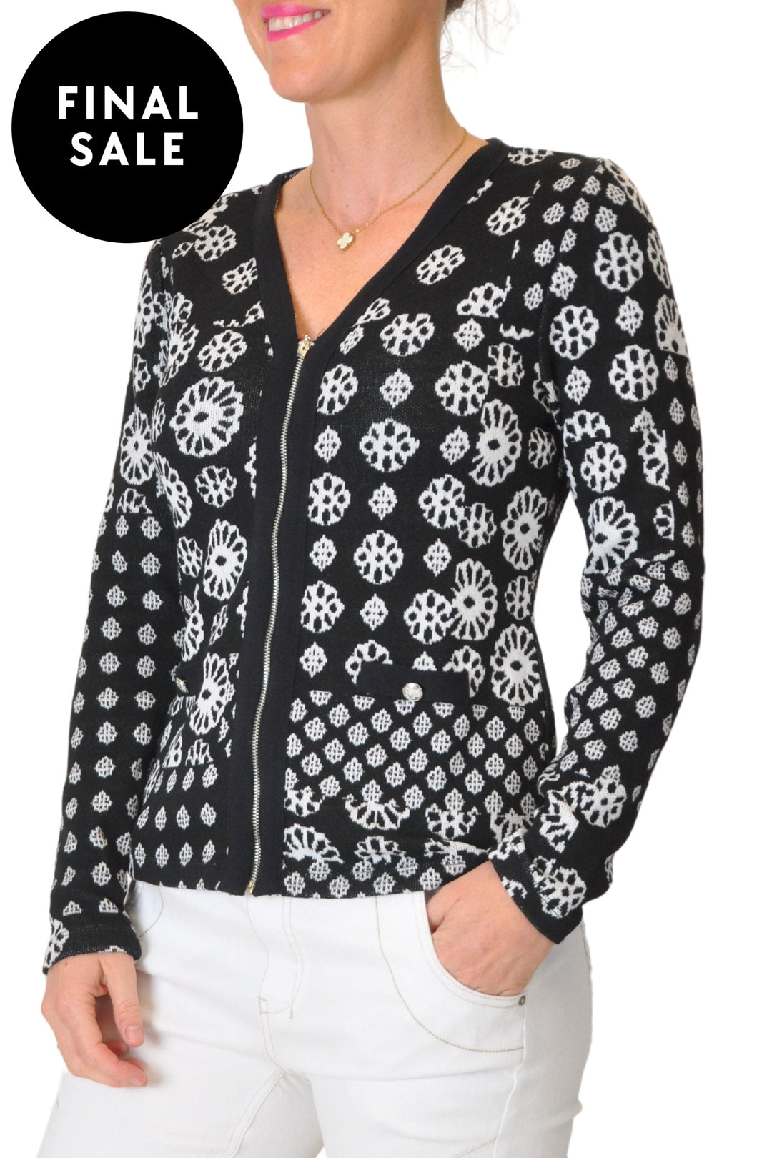 DOLCEZZA JACKET KNITTED JACKET - 74132