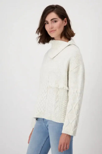 KNITTED PULLOVER - 807427MNR JUMPER
