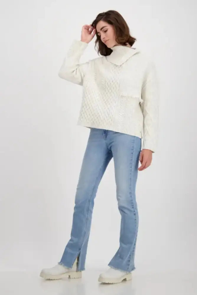 KNITTED PULLOVER - 807427MNR JUMPER