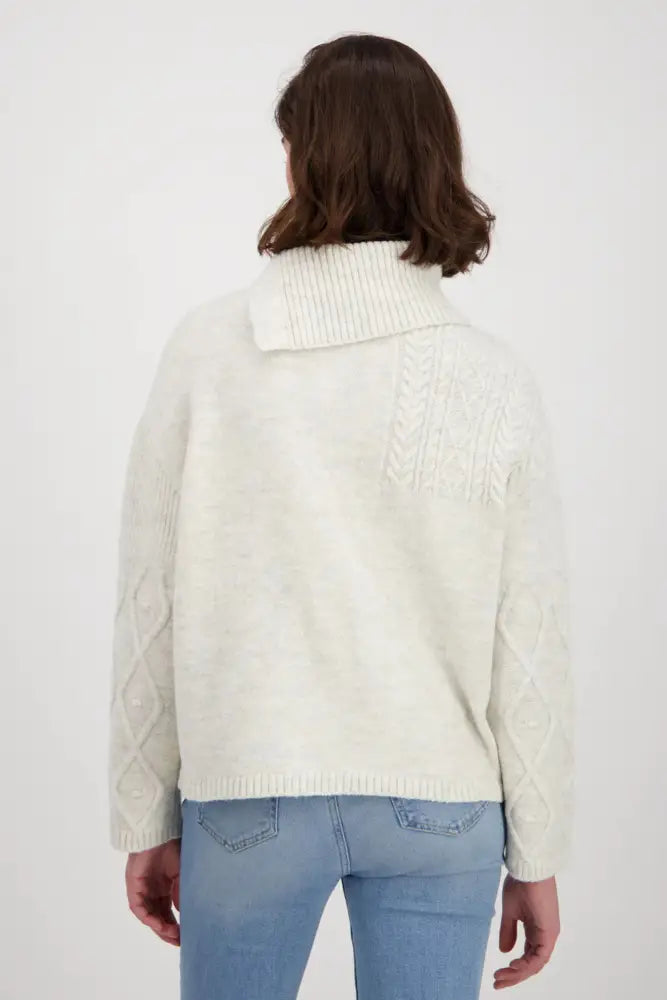 KNITTED PULLOVER - 807427MNR JUMPER