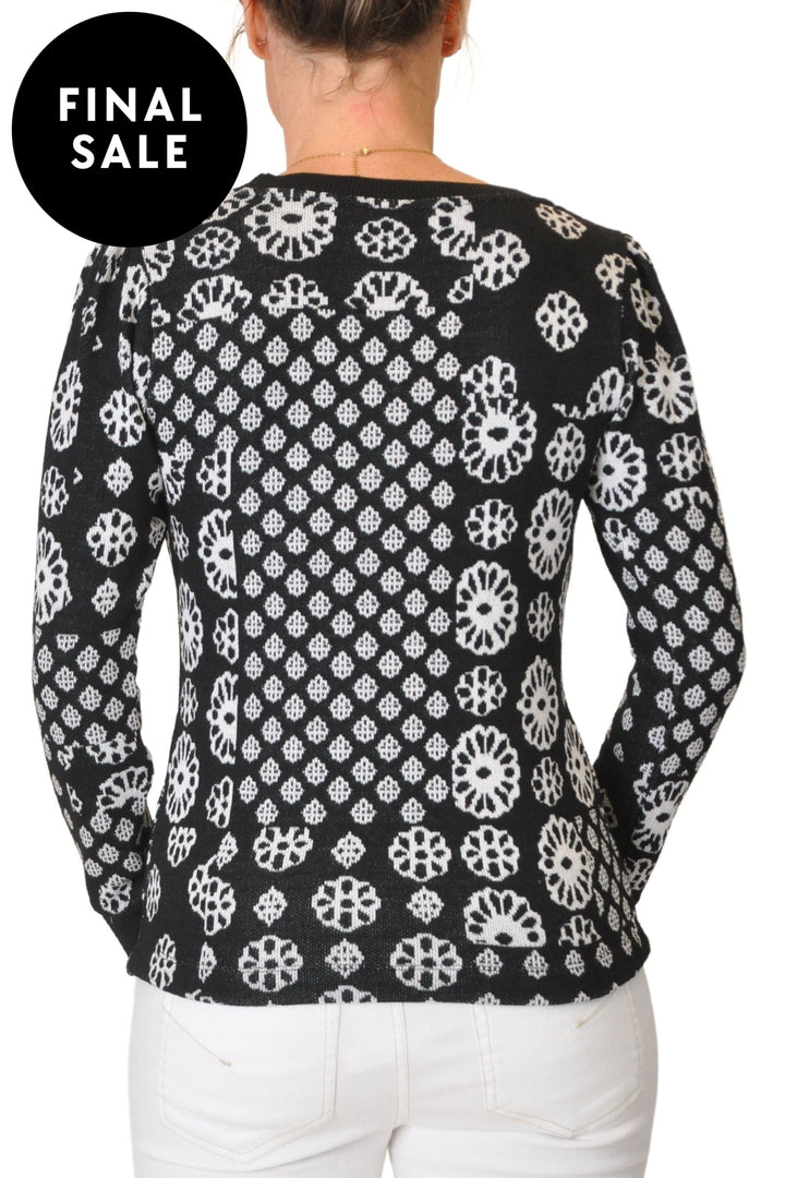 DOLCEZZA TOP KNITTED PULLOVER TEE - 74130