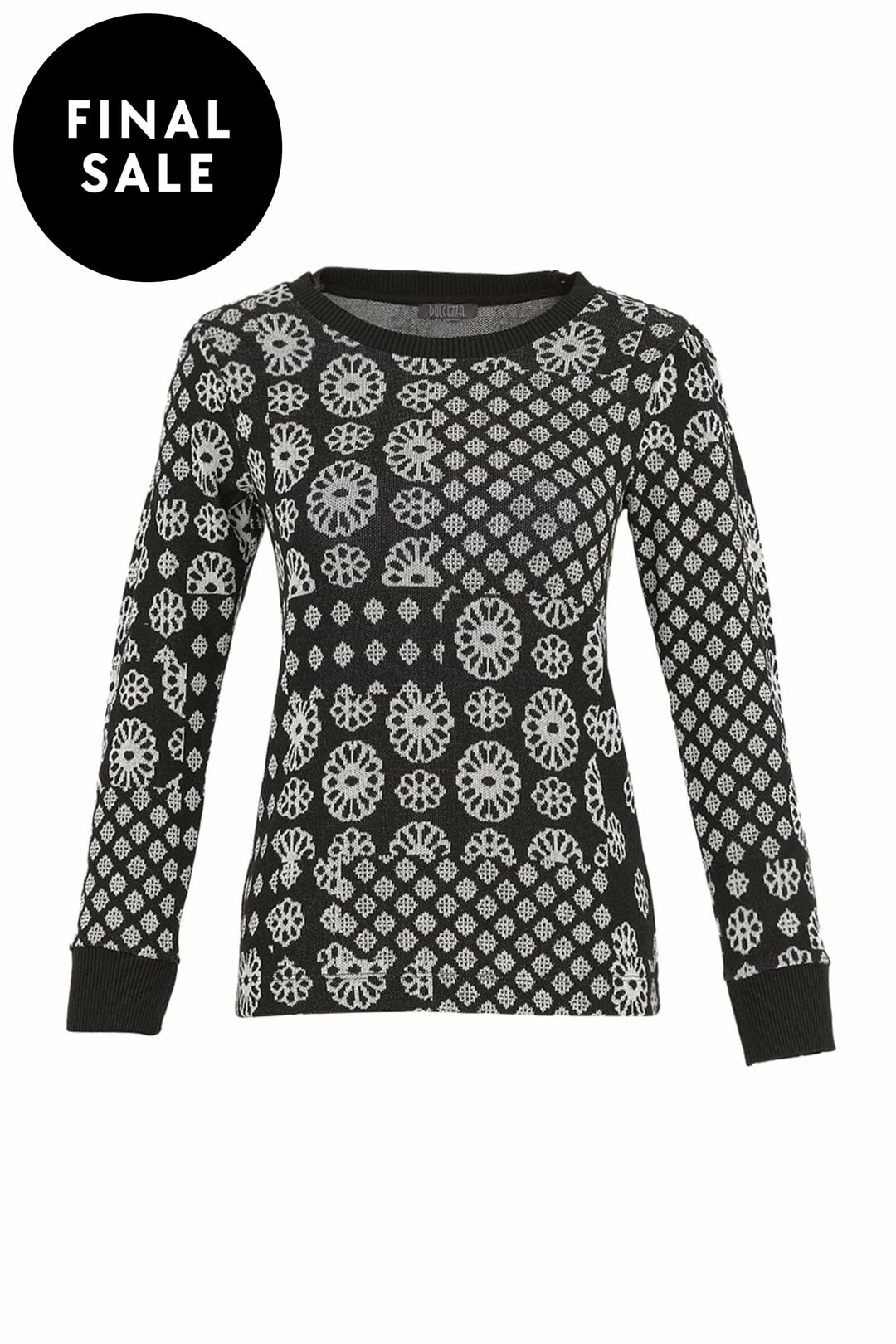 DOLCEZZA TOP KNITTED PULLOVER TEE - 74130