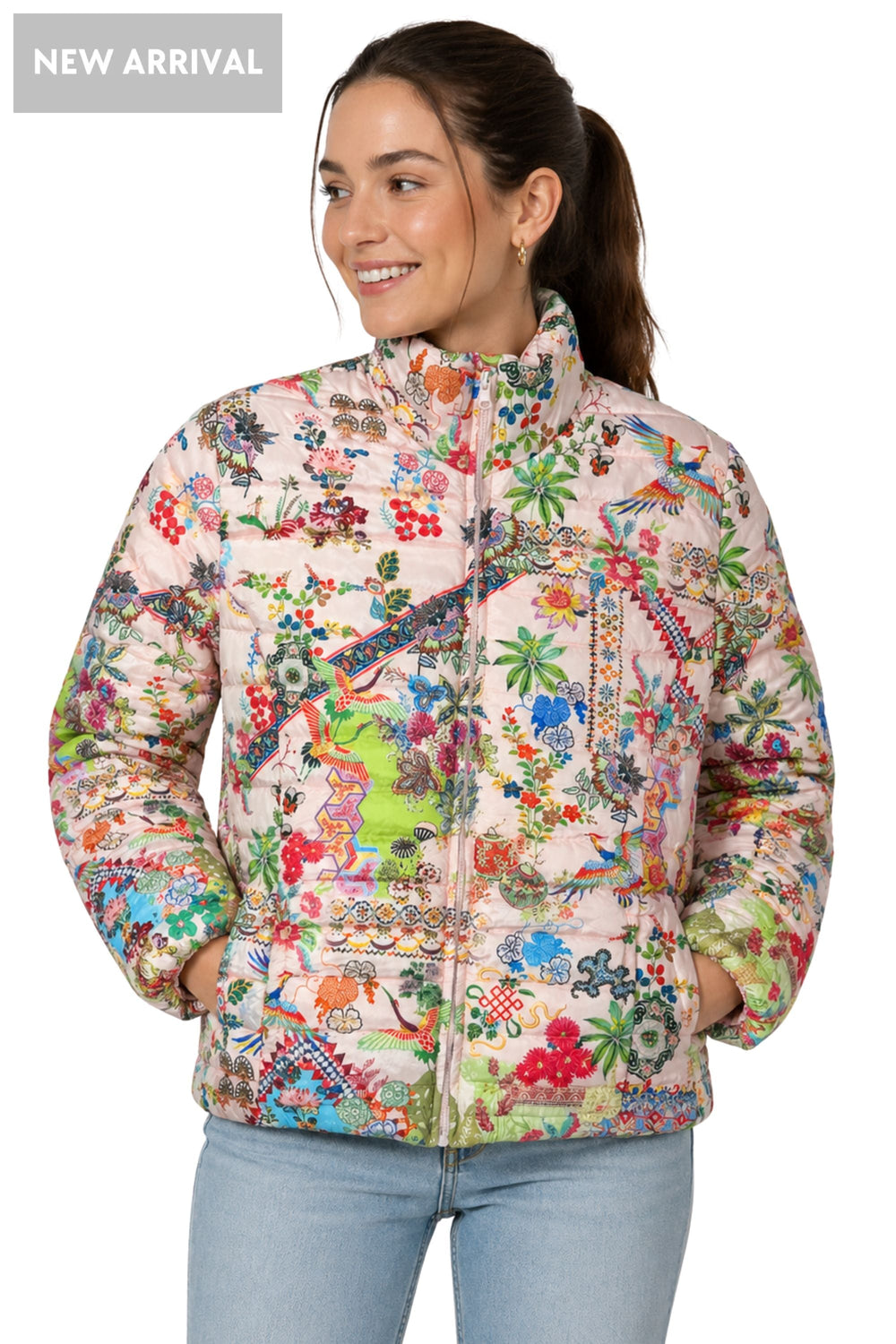LALA PUFFER - XS / PINK - JACKET