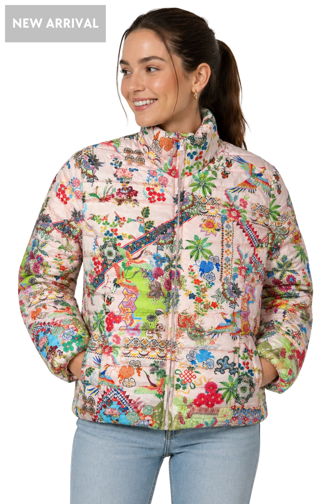 LALA PUFFER - XS / PINK - JACKET