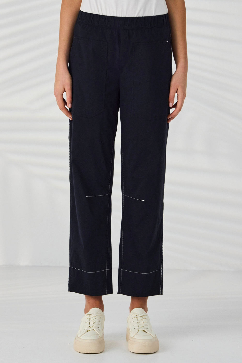 LANIA PANTS NAVY / 8 TRADER PANT - LA4001