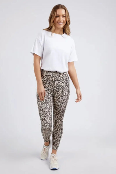 LEOPARD LEGGING - 5532112 8 / PRINT LEGGINGS