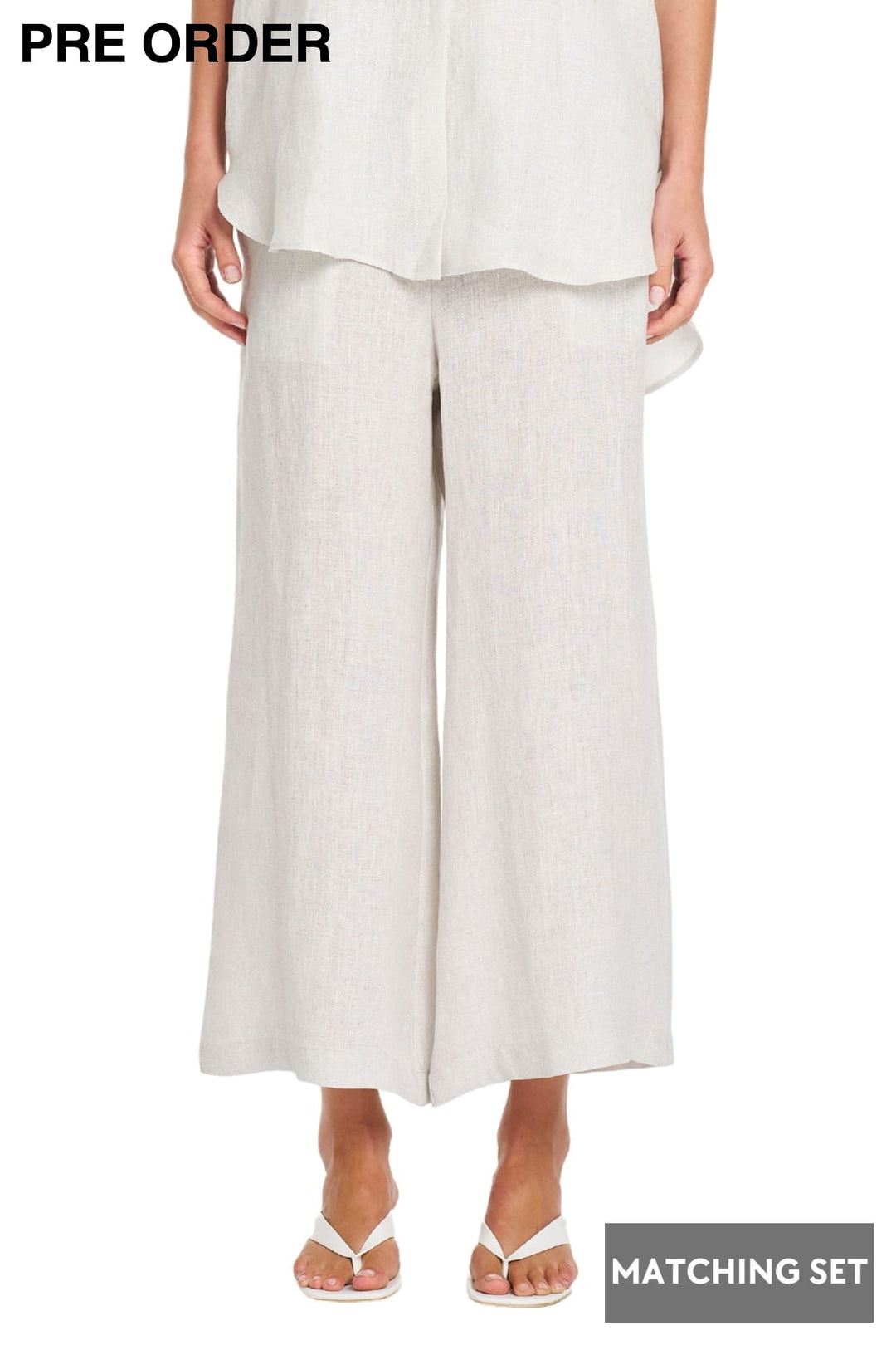 MELA PURDIE PANTS 8 / SHALE LINO PANT - F41810016
