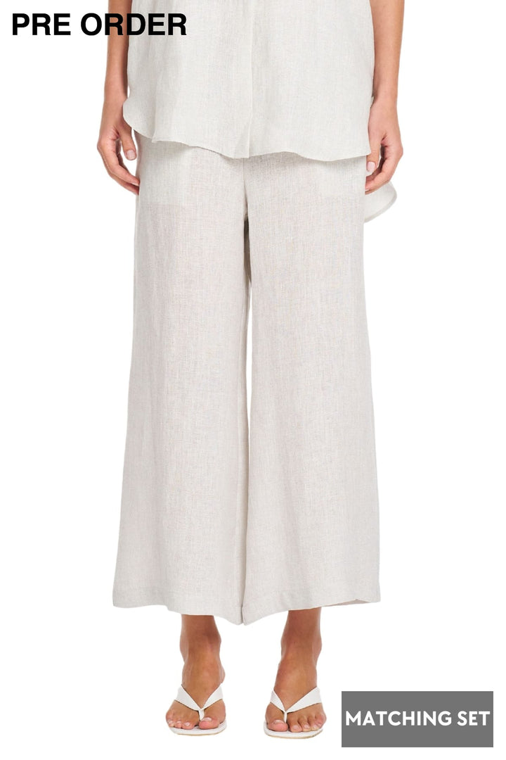MELA PURDIE PANTS 8 / SHALE LINO PANT - F41810016