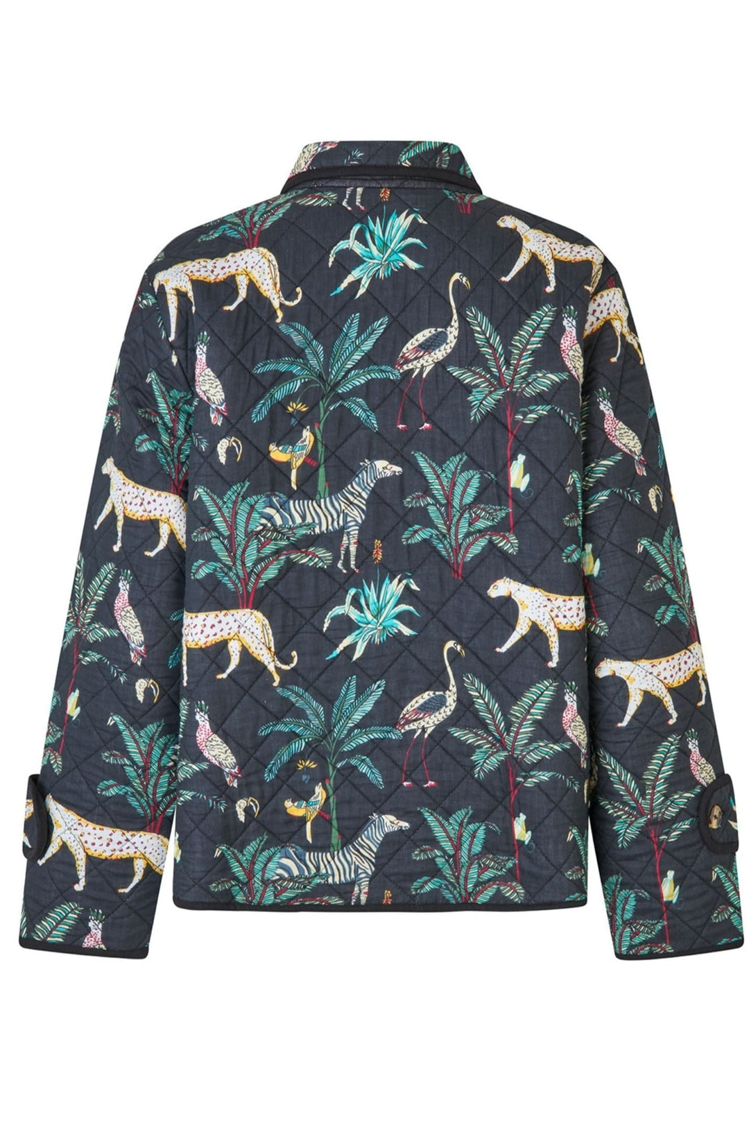 LOLLYS LAUNDRY JACKET VIOLALL QUILTED JACKET - 25116-6028