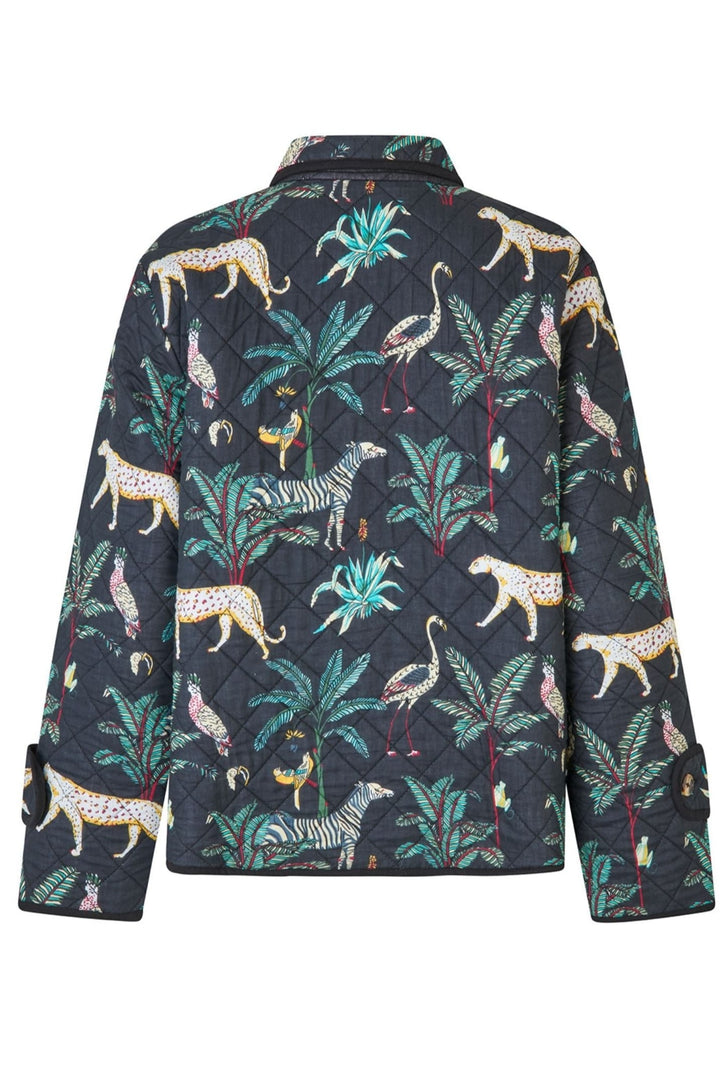 LOLLYS LAUNDRY JACKET VIOLALL QUILTED JACKET - 25116-6028