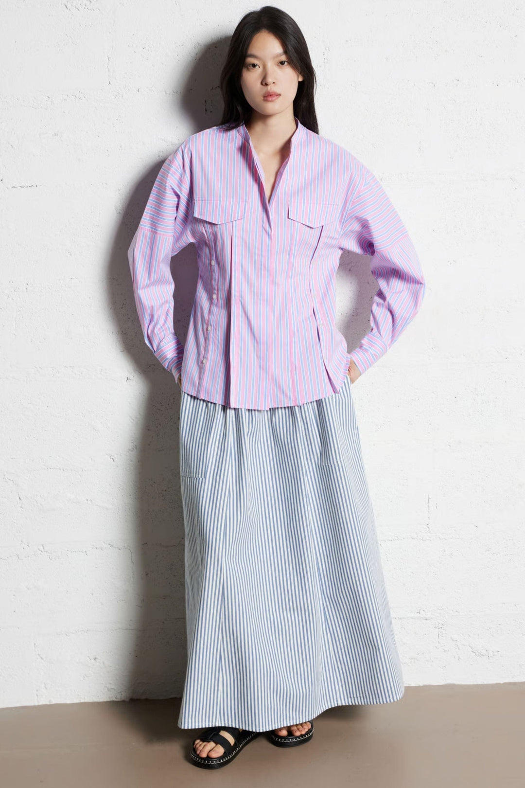 LOLLYS LAUNDRY SKIRT AKANELL MAXI SKIRT - ES25149-2049