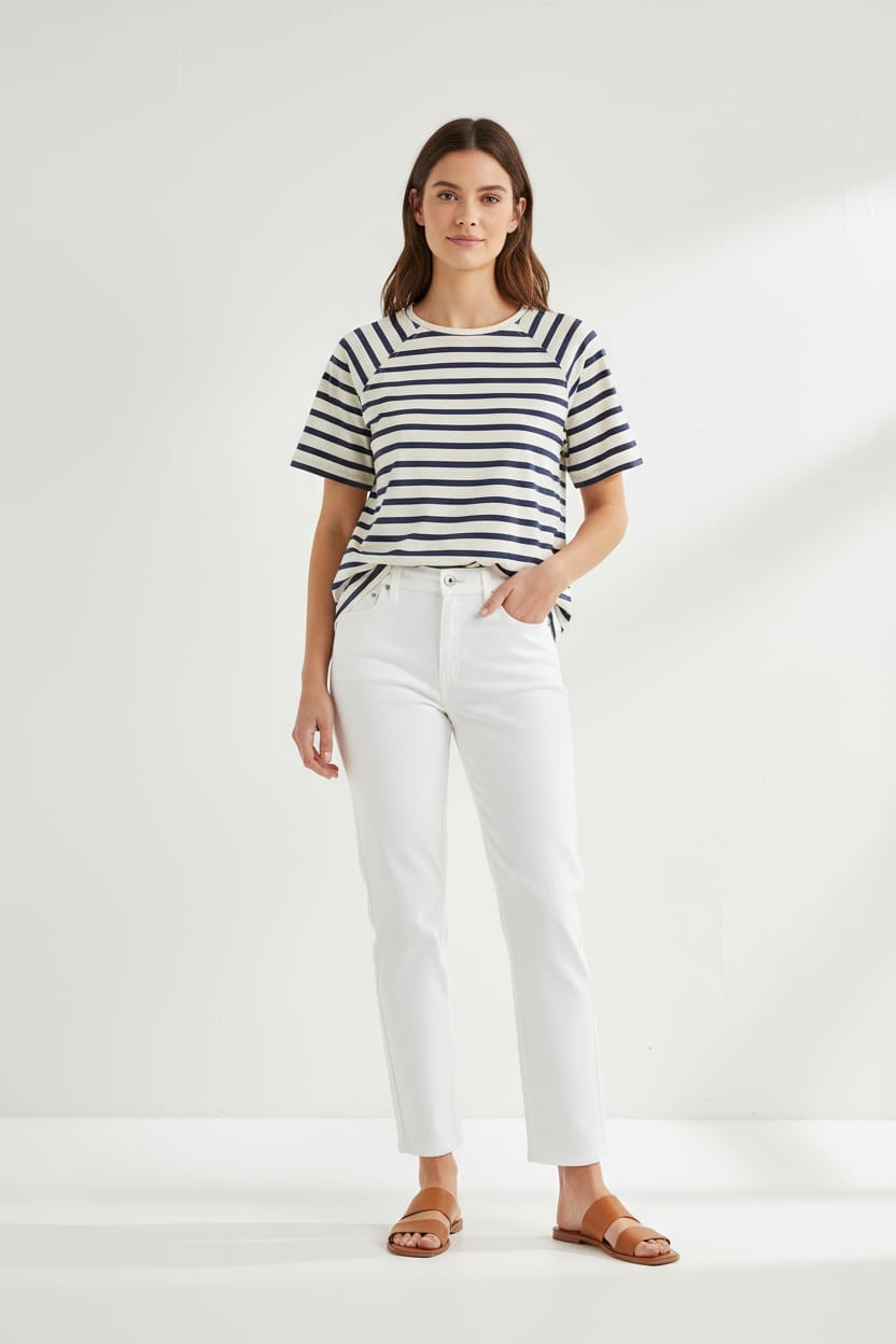 LOLLYS LAUNDRY T-SHIRT LIZLL TEE - ES25160-1089