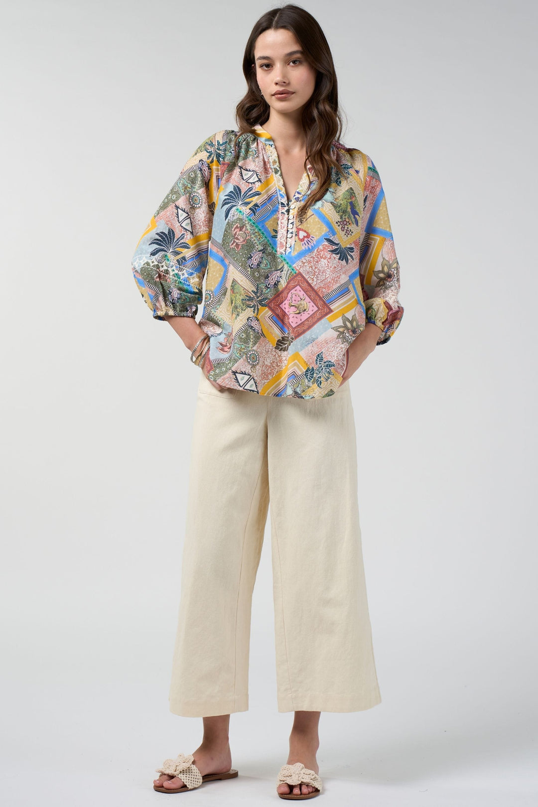LOOBIES STORY BLOUSE CEYLON BLOUSE - LS3300