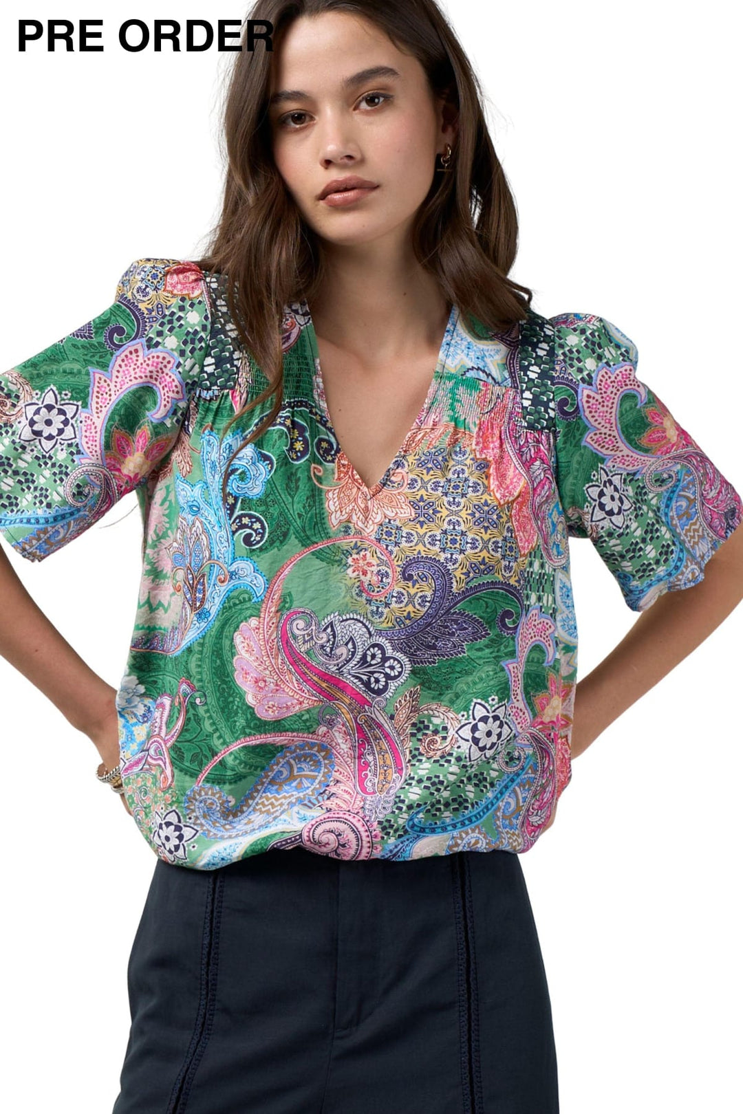 LOOBIES STORY BLOUSE HATTON BLOUSE - LS3375