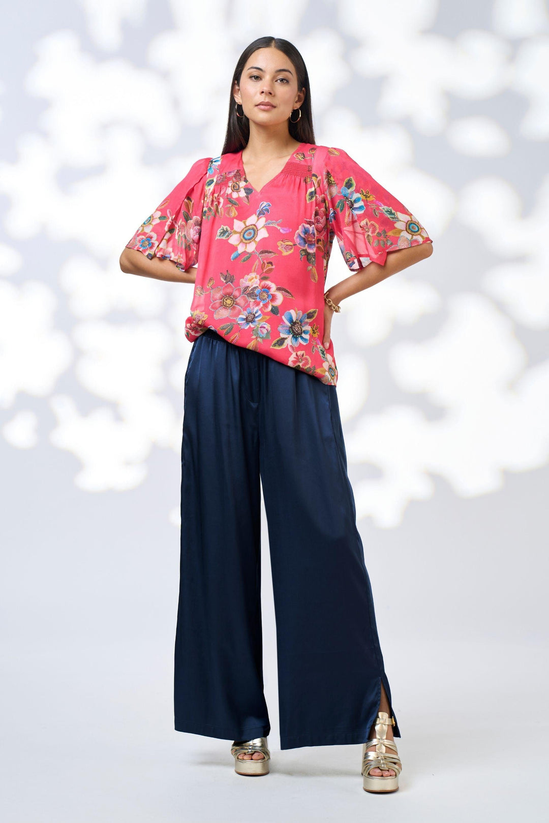 LOOBIES STORY BLOUSE ZINNIA BLOUSE - LS3114Z