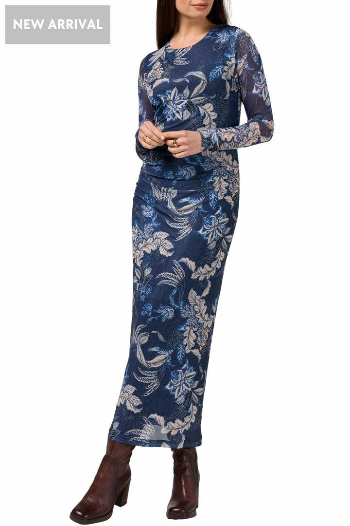 LOOBIES STORY DRESS 8 / DENIM CASELLA MESH DRESS - LS3245C