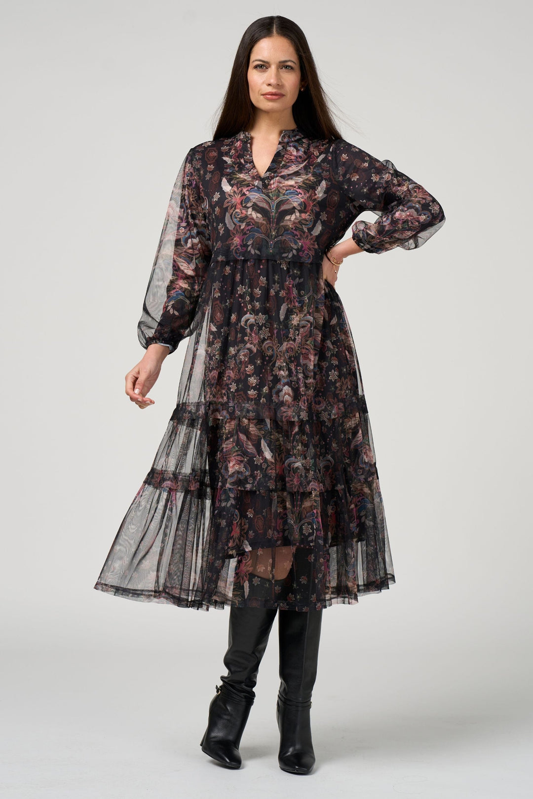 LOOBIES STORY DRESS ANTOINETTE TULLE DRESS - LS3212