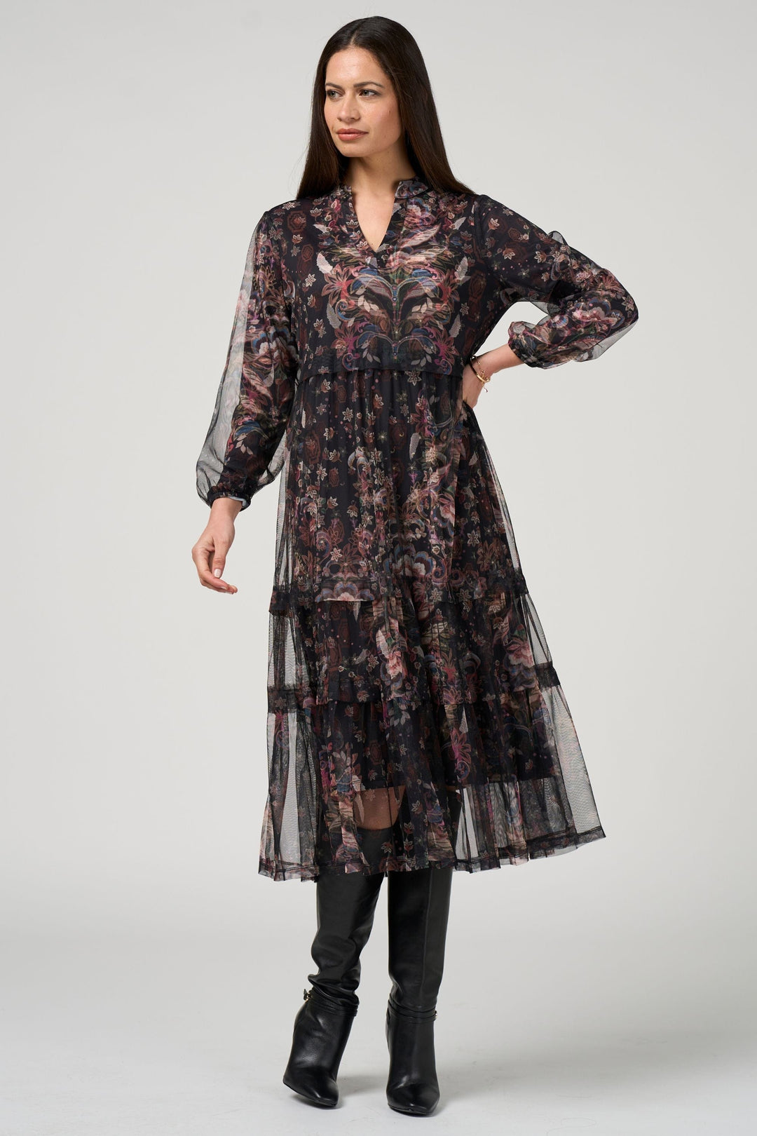 LOOBIES STORY DRESS ANTOINETTE TULLE DRESS - LS3212