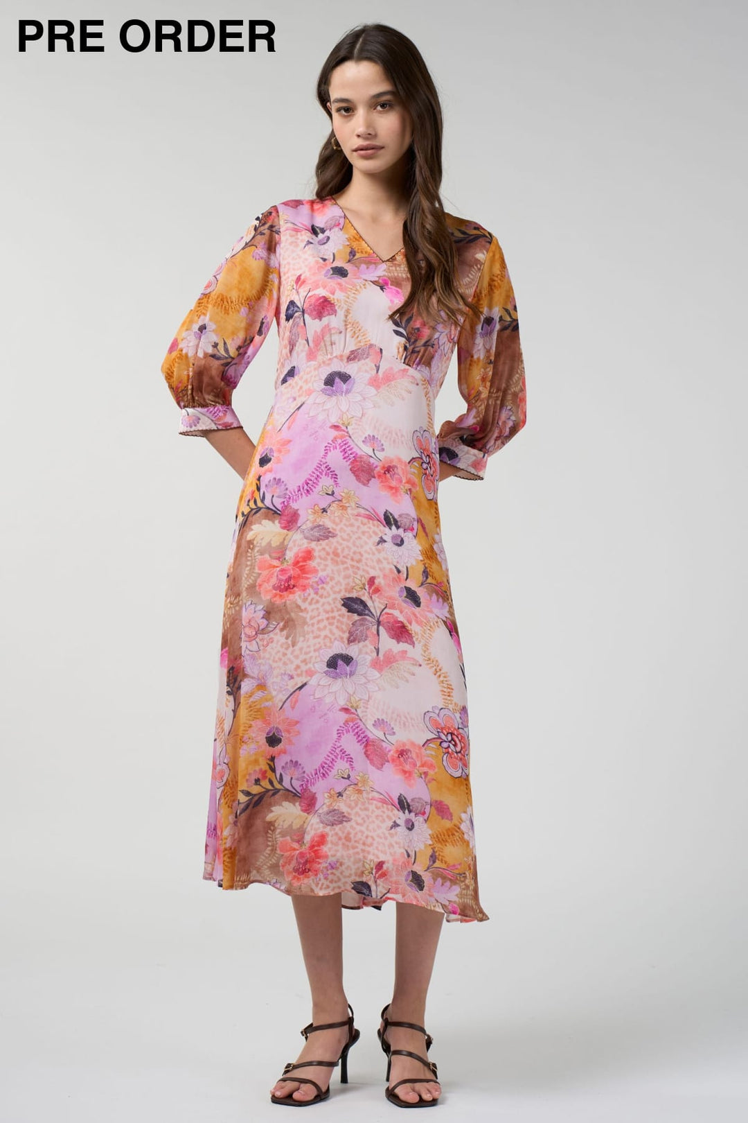 LOOBIES STORY DRESS BATIKA MIDI DRESS - LS3394B