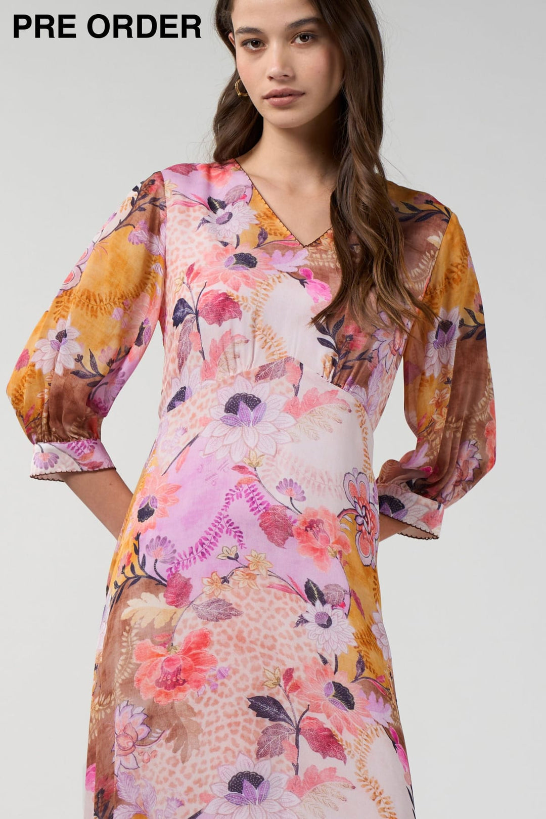 LOOBIES STORY DRESS BATIKA MIDI DRESS - LS3394B