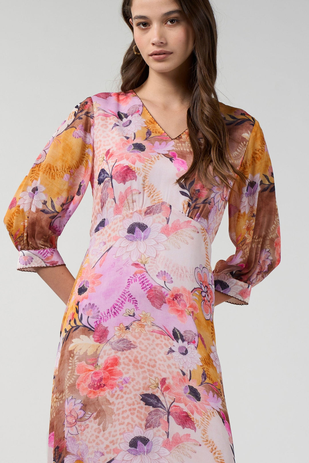 LOOBIES STORY DRESS BATIKA MIDI DRESS - LS3394B