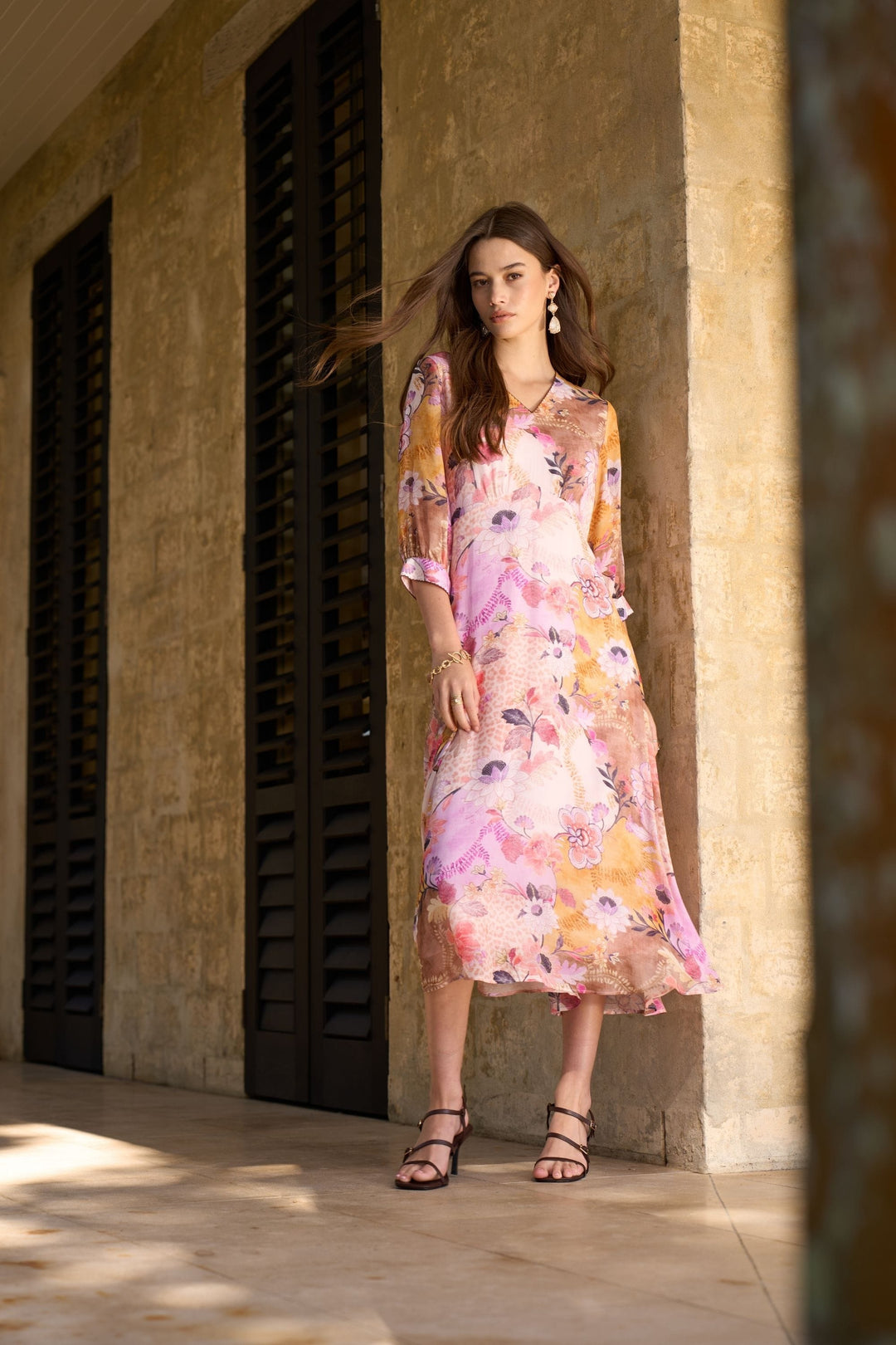 LOOBIES STORY DRESS BATIKA MIDI DRESS - LS3394B