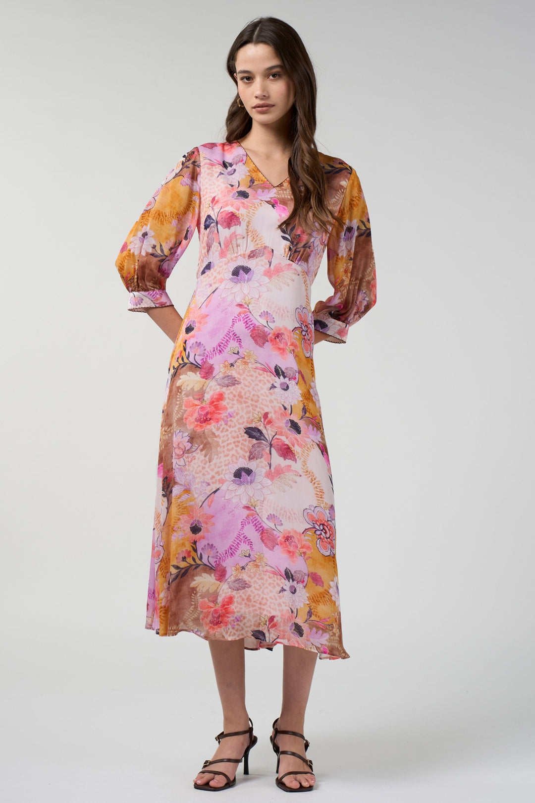 LOOBIES STORY DRESS BATIKA MIDI DRESS - LS3394B