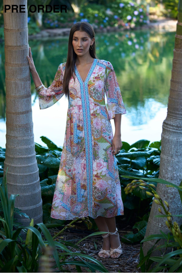 LOOBIES STORY DRESS DALIA MIDI DRESS - LS3407