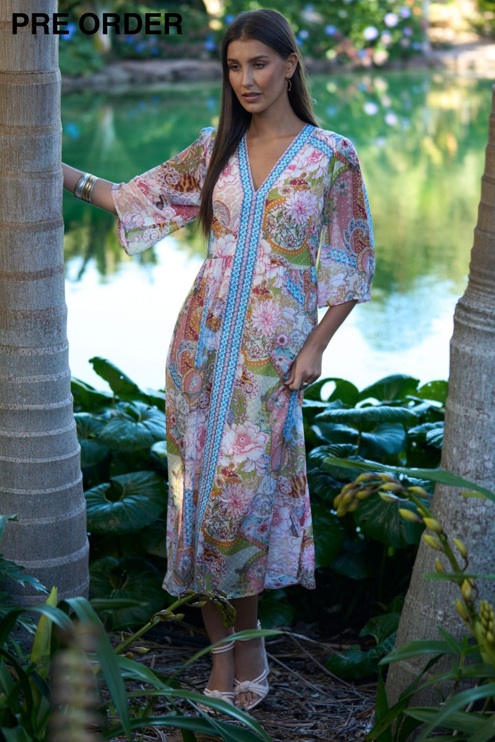 LOOBIES STORY DRESS DALIA MIDI DRESS - LS3407