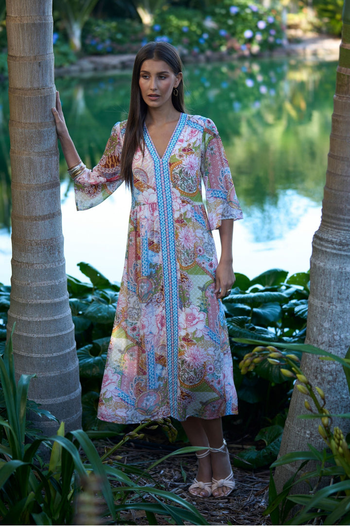 LOOBIES STORY DRESS DALIA MIDI DRESS - LS3407