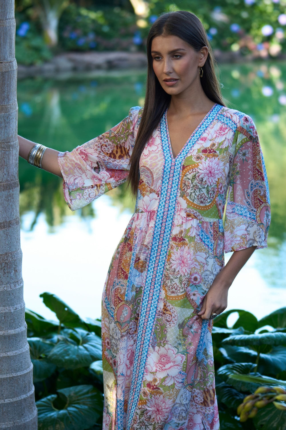 LOOBIES STORY DRESS DALIA MIDI DRESS - LS3407
