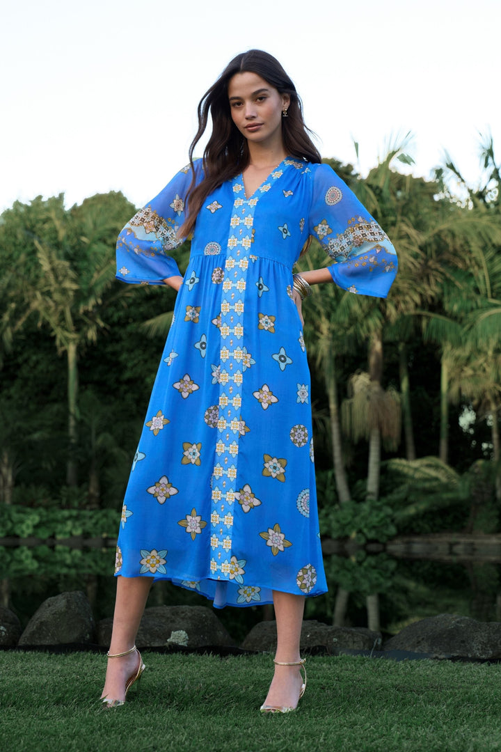 LOOBIES STORY DRESS DAMBULLA MIDI DRESS - LS3308