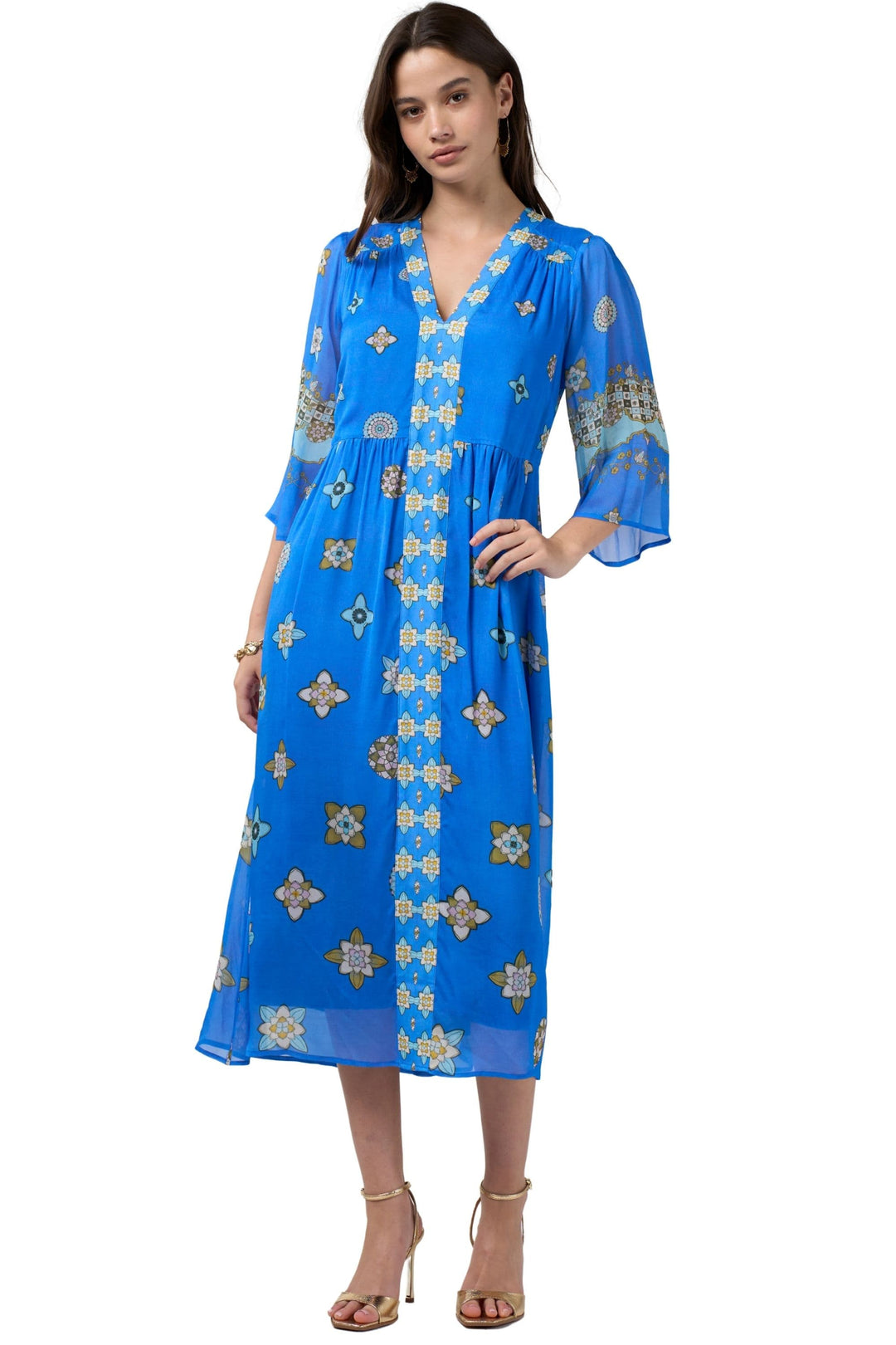 LOOBIES STORY DRESS DAMBULLA MIDI DRESS - LS3308