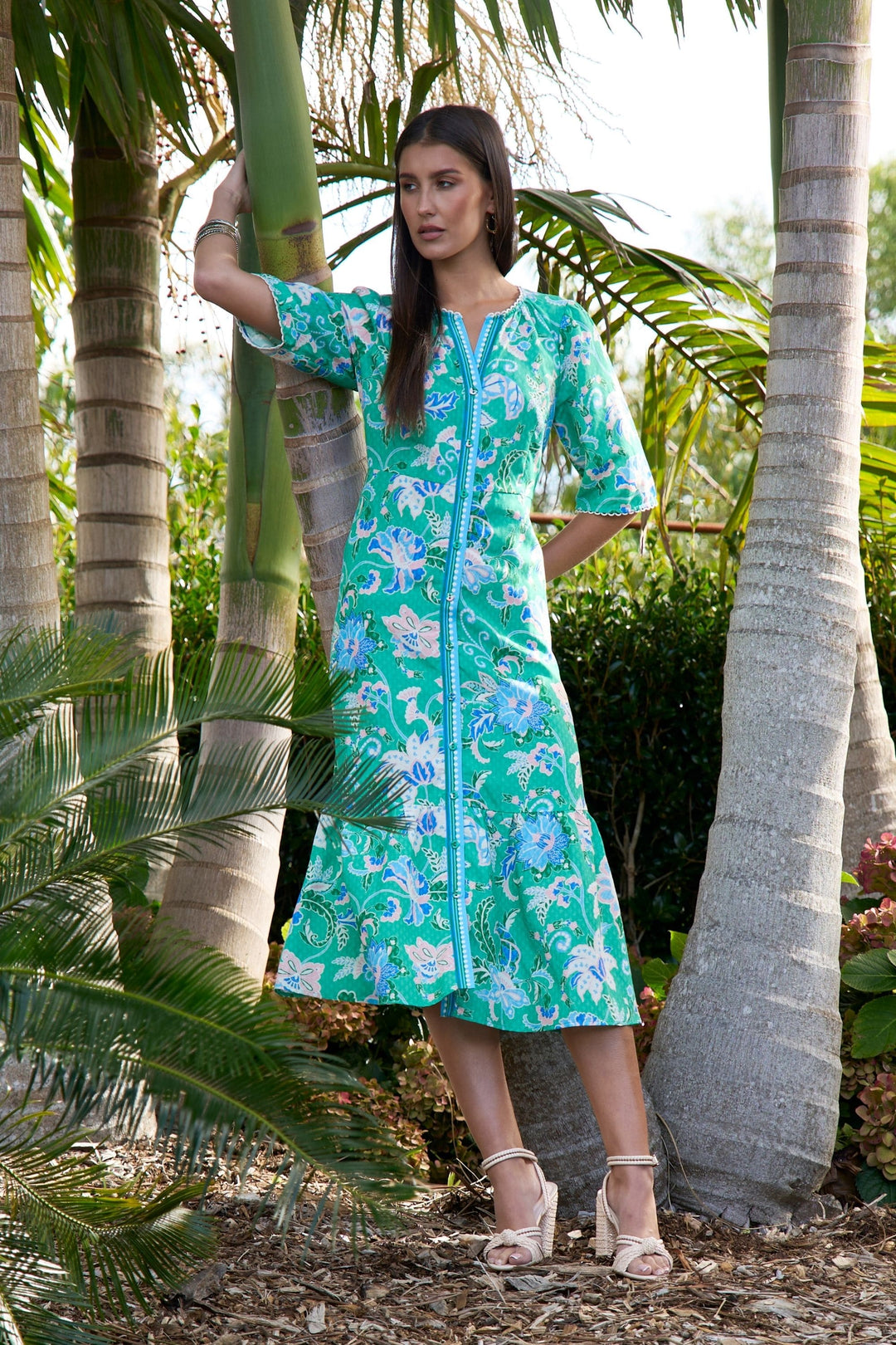 LOOBIES STORY DRESS SAMIRA MIDI DRESS - LS3412