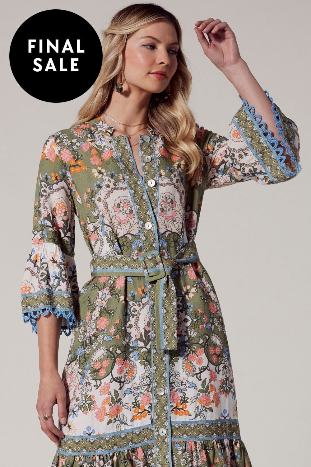 LOOBIES STORY DRESS SIENA MIDI DRESS - LS2715