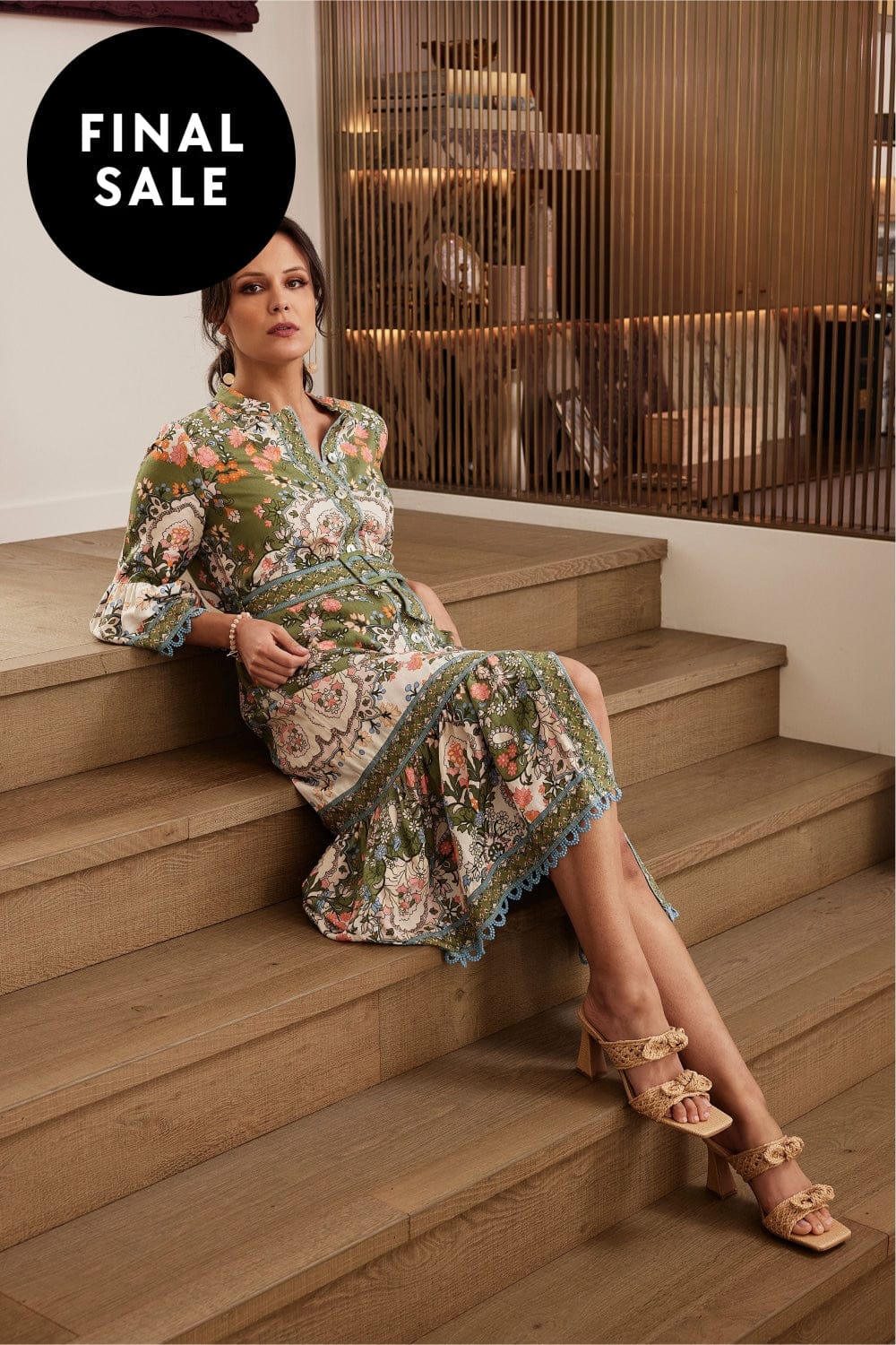 LOOBIES STORY DRESS SIENA MIDI DRESS - LS2715