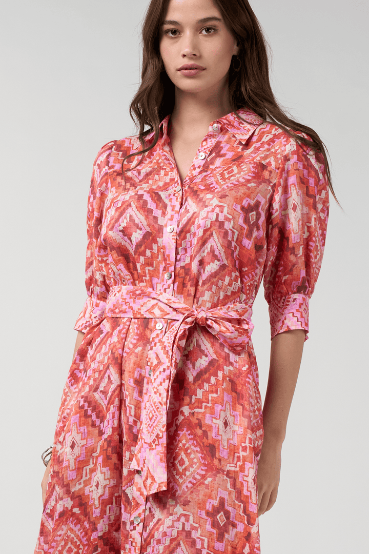 LOOBIES STORY DRESS SINHALA SHIRT DRESS - LS3339