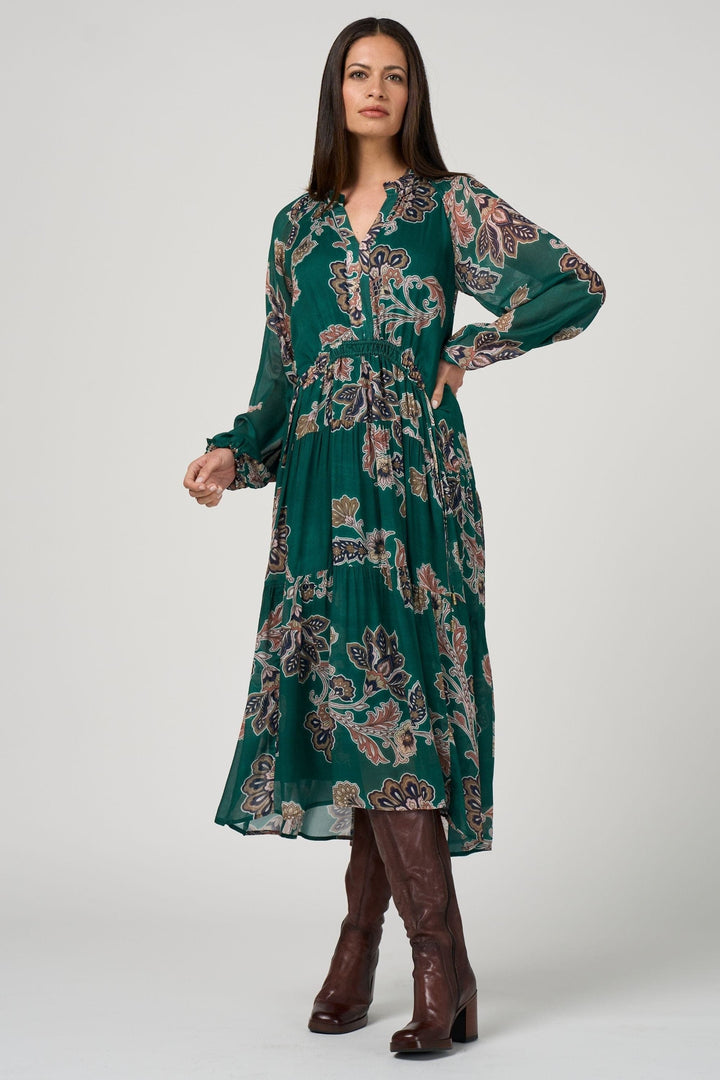 LOOBIES STORY DRESS VERSAILLES MIDI DRESS - LS3213V