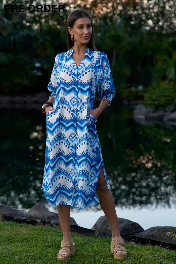 LOOBIES STORY DRESS ZAHLEE SHIRT DRESS - LS3402