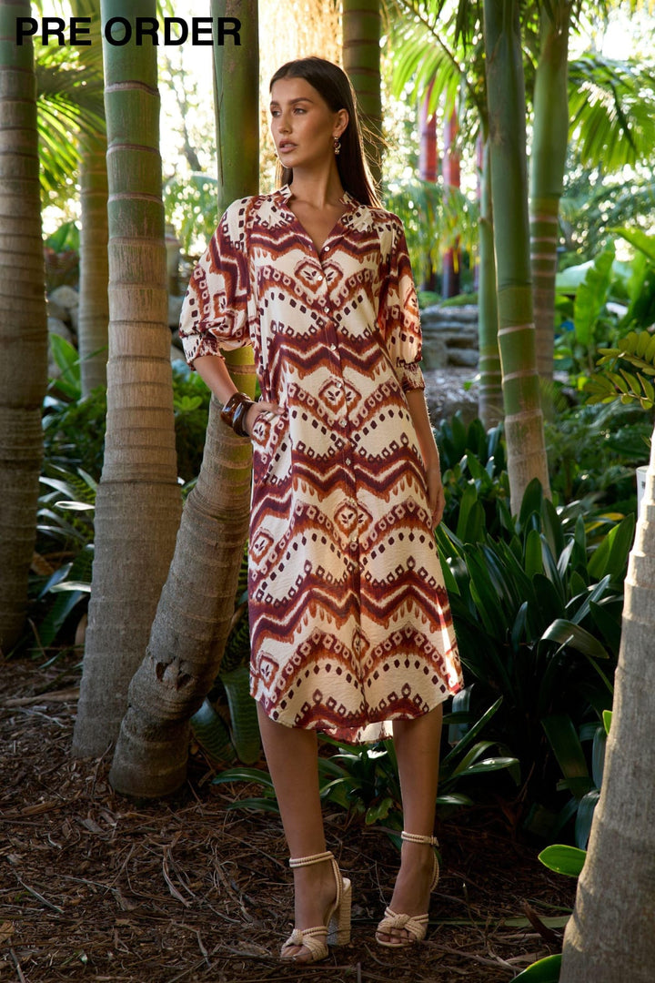 LOOBIES STORY DRESS ZAHLEE SHIRT DRESS - LS3402