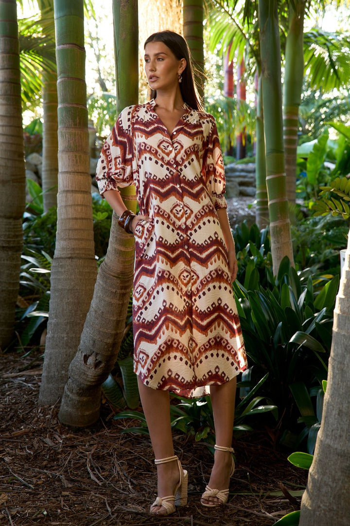 LOOBIES STORY DRESS ZAHLEE SHIRT DRESS - LS3402