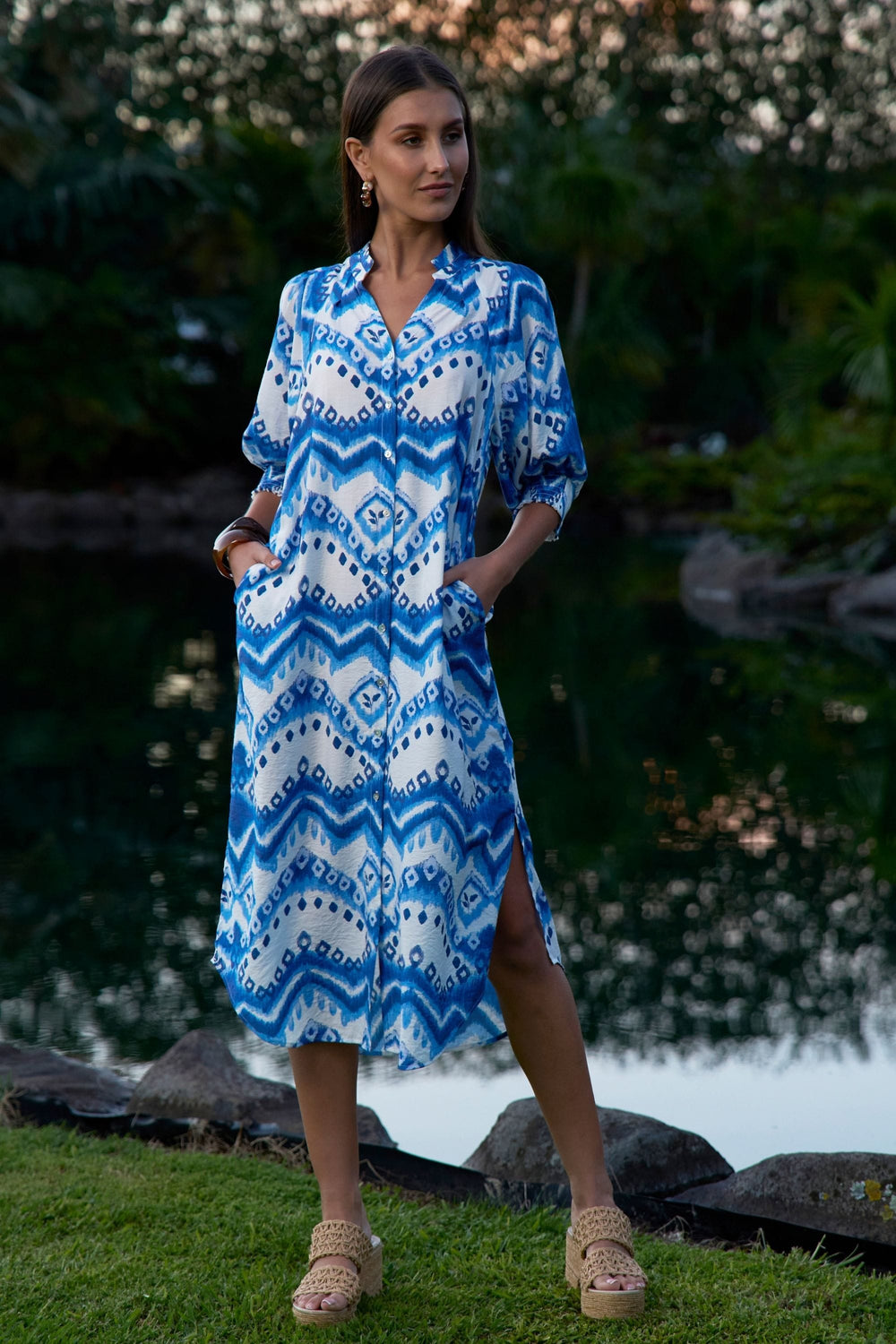 LOOBIES STORY DRESS ZAHLEE SHIRT DRESS - LS3402