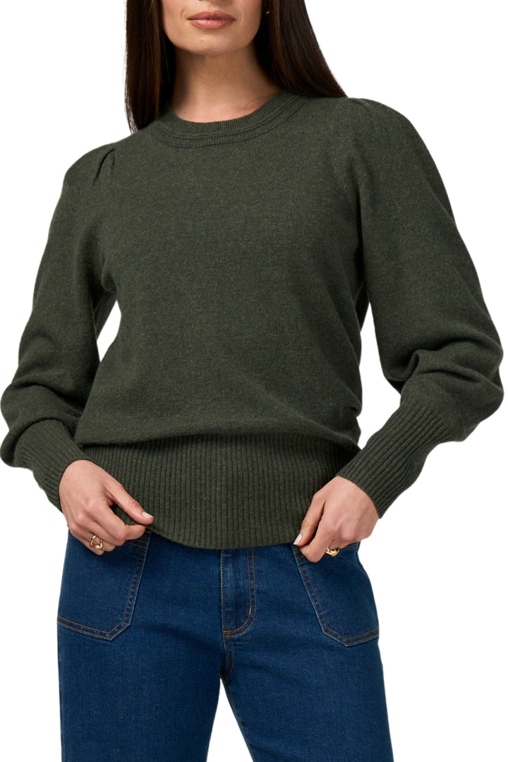 LOOBIES STORY JUMPER XS / OLIVE ODETTE SWEATER - LSK2622