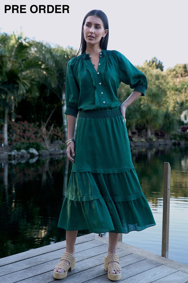 LOOBIES STORY SHIRT WATERLILY SHIRT - LS3463