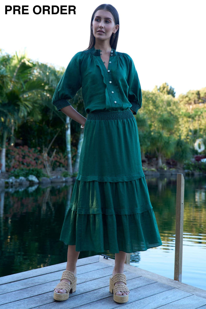 LOOBIES STORY SHIRT WATERLILY SHIRT - LS3463
