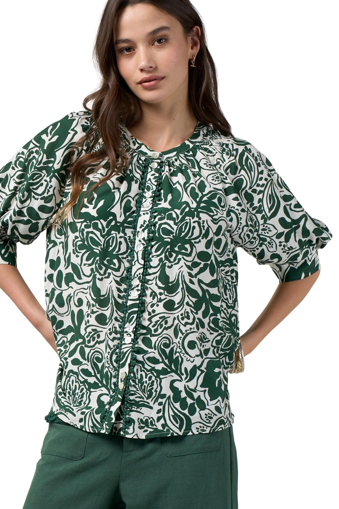 LOOBIES STORY TOP TEARDROP TOP - LS3369T