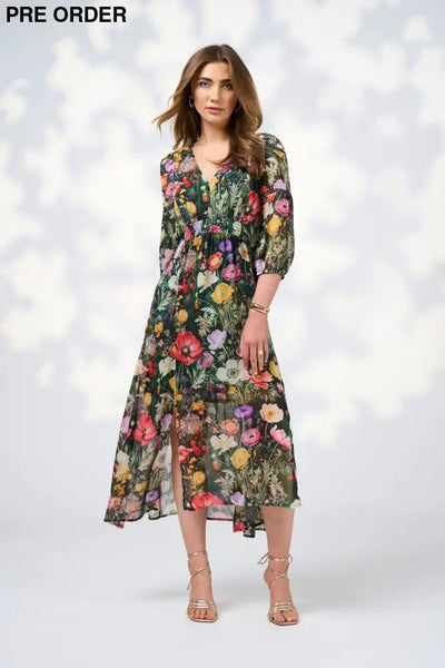 LOOKING GLASS MIDI DRESS LS3049 DRESS